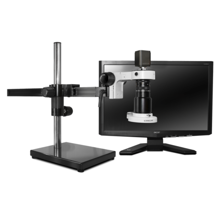 SCIENSCOPE Auto-Focus Digital Inspection System And Compact LED On Gliding Stand MAC-PK5-E2D-AF